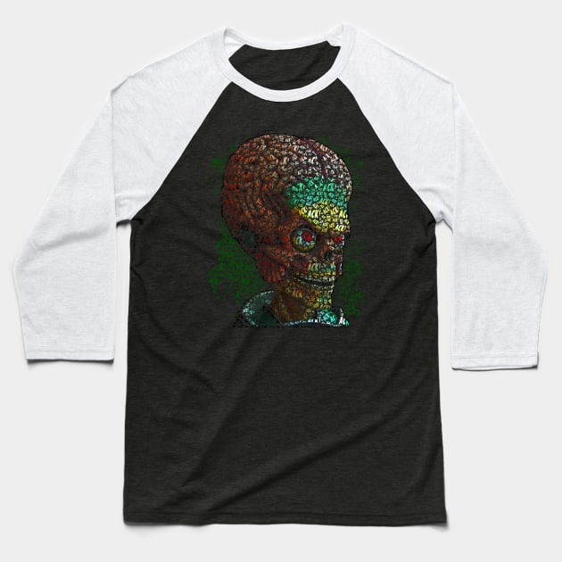 Ack! Ack! Ack! Baseball T-Shirt by ilcalvelage